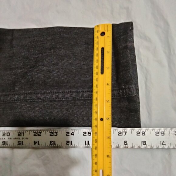 Camouflage AR and J Women JULIE R Jeans Made in Italy Black Sz 26x28 - Picture 7 of 9